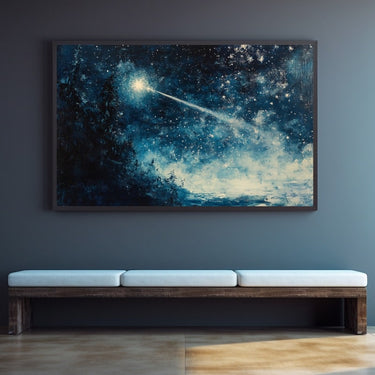 Painting of Shooting Stars